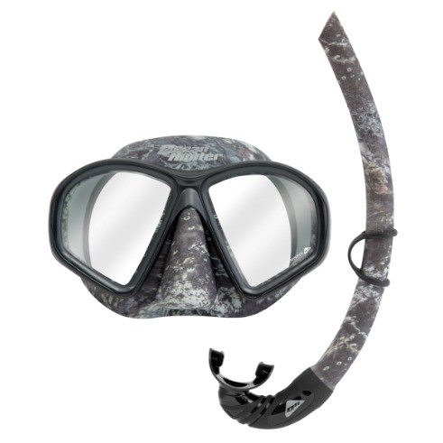 Ocean Hunter Phantom Camo Set  quality camouflage mask snorkel set