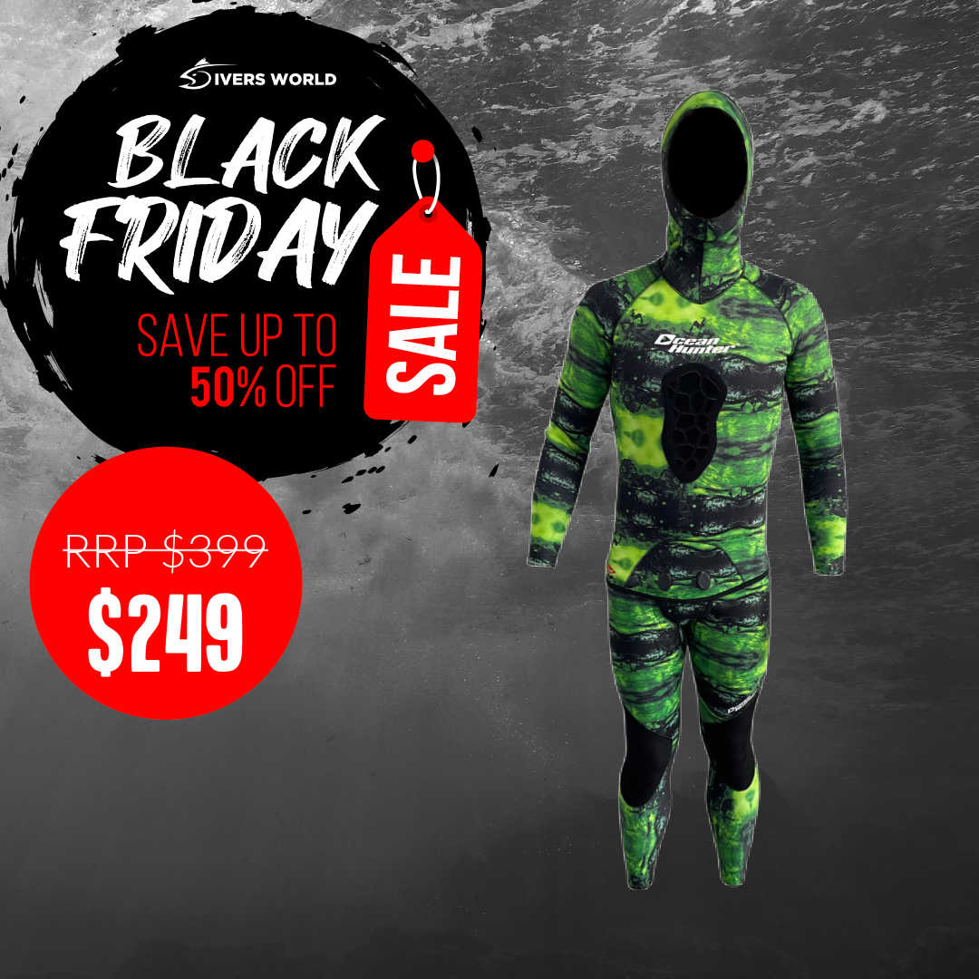 Ocean Hunter Spyrid Open Cell 3.5mm Wetsuit