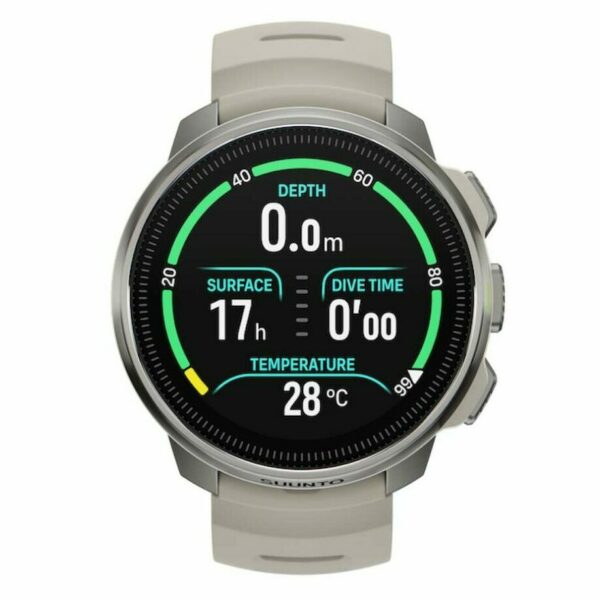 Suunto Ocean Dive Computer Watch - Sand White - Diversworld Spearfishing Scuba Cairns Australia