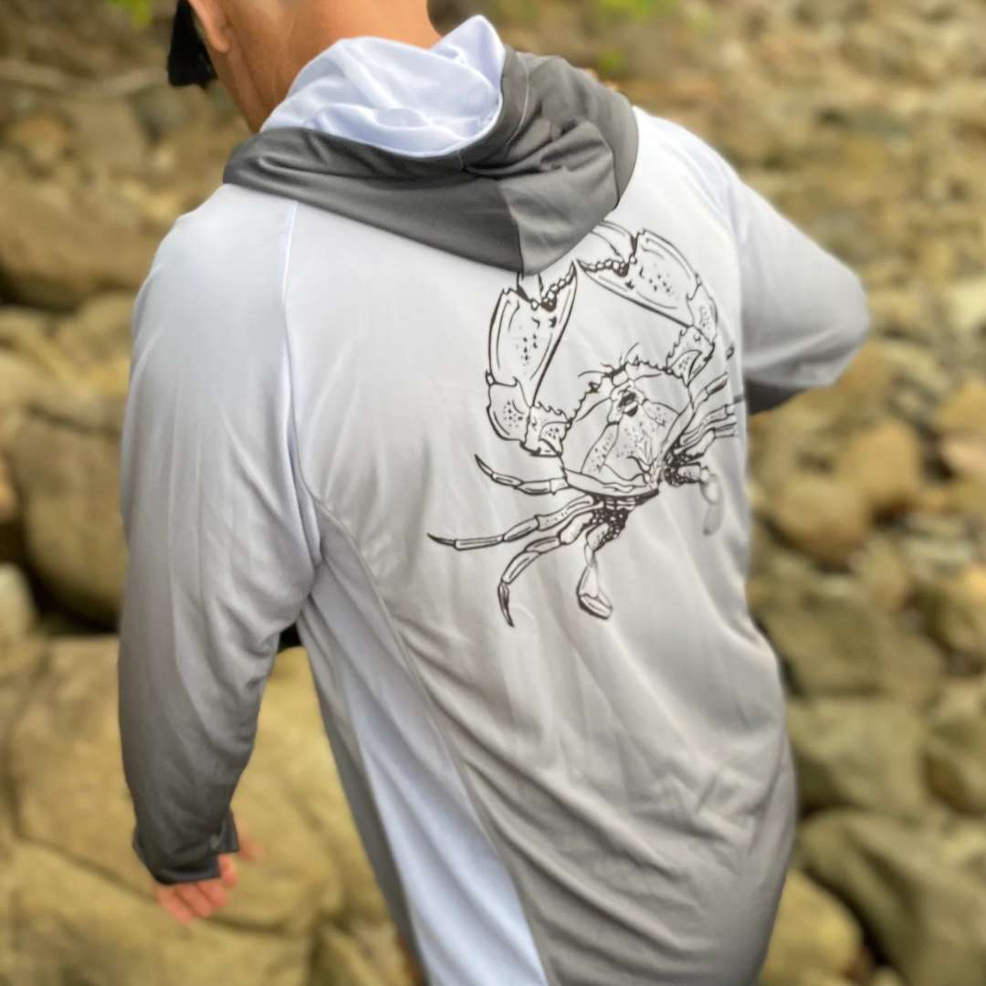 Anchorline Hooded Shirt Mud Crab - Diversworld Spearfishing Cairns Australia (4)