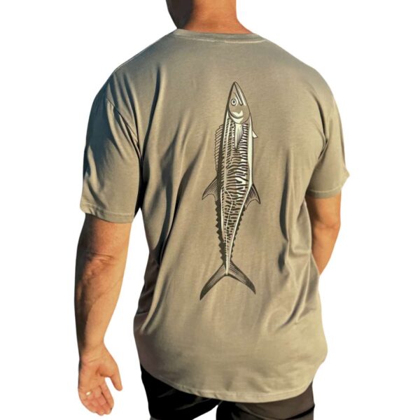 Anchorline T-Shirt Mackerel Back - Diversworld Spearfishing Cairns Australia