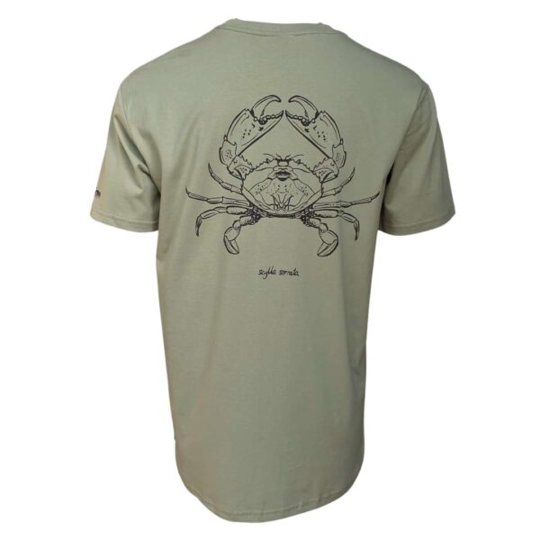 Anchorline T-Shirt Mudcrab Pistachio - Diversworld Spearfishing Cairns Australia