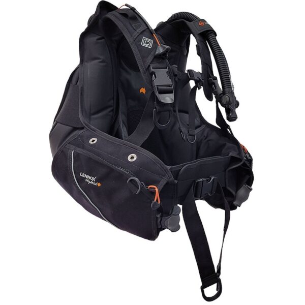 Oceanpro Lennox Hybrid BCD Pockets - Diversworld Scuba Cairns Australia