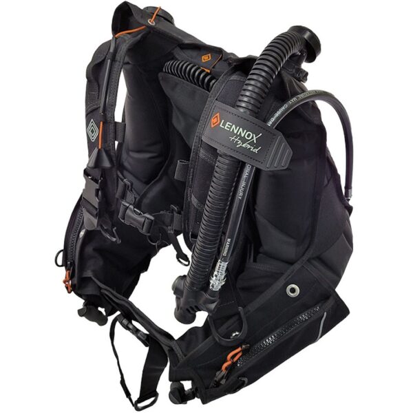 Oceanpro Lennox Hybrid BCD Side - Diversworld Scuba Cairns Australia