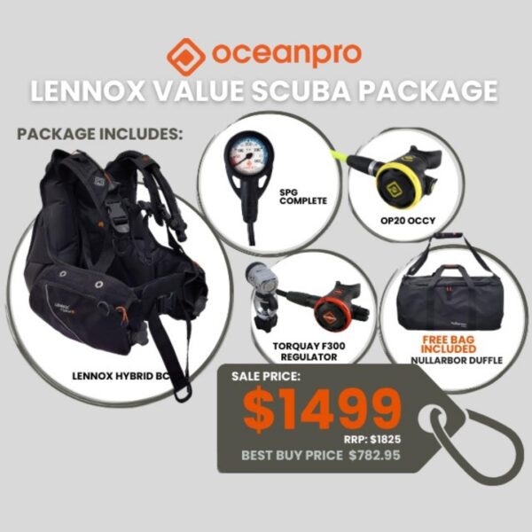 Oceanpro Lennox Scuba Package - Diversworld Cairns Australia