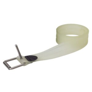 Rob Allen Marseille Weight Belt Transparent White - Diversworld Spearfishing Cairns Australia